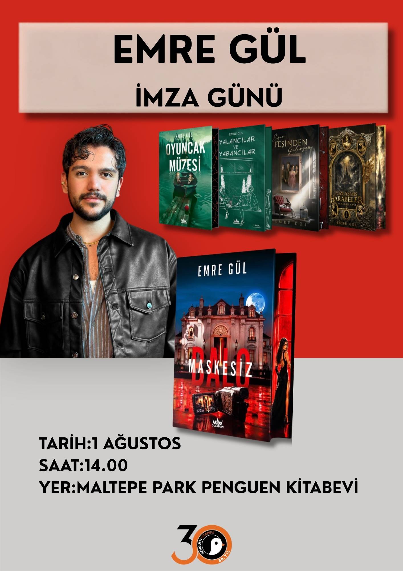 EMRE GÜL YENİ KİTAP İLK İMZA